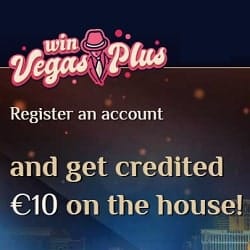 VegasPlus Casino 10 EUR banner