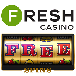 Sign Up and Play at FRESH Casino with free chips! 