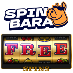 Join Spinbara and get free spins! 