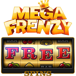 Get free spins to play at Mega Frenzy Casino - no purchase necessary!