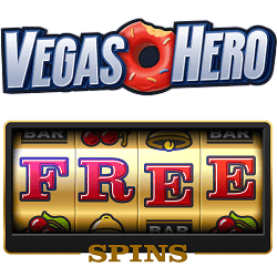 Claim 20 no deposit free spins at Vegas Hero Casino! 