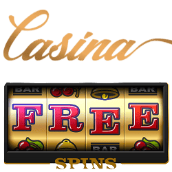 Casina Casino free spins bonus banner 250x250