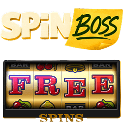SpinBoss Casino free spins bonus banner
