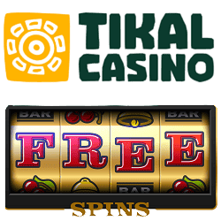 Tikal Casino free spins welcome bonus pack