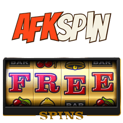 AFKSpin Casino free spins gratis bonuses banner 250x250