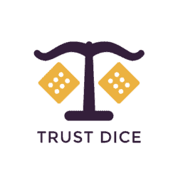TrustDice Casino logo pure
