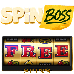 SpinBoss Casino free spins bonus banner