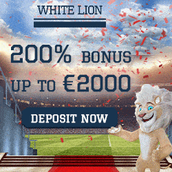 White Lion Casino 50 free spins and €3,500 welcome bonus