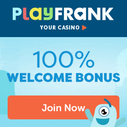 Play Frank Casino bonus