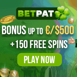 150 freespins and 500 euro welcome bonus