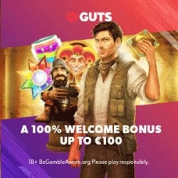 Register and Log In To Play at Guts! 