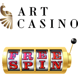 Art Casino Free Spins Bonus banner