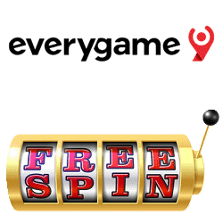Everygame Casino free spins promo banner 250x250