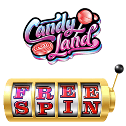 Candyland Casino free spins bonuses banner 250x250