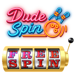 Dudespin Casino free spins no deposit bonus banner