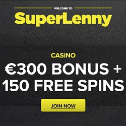 SuperLenny Casino banner 250x250