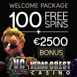 Vegas Crest Casino banner 250x250
