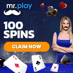 Mr Play Casino Review 100 free spins & €200 free bonus on deposit