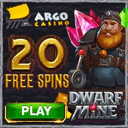 How to get 20 no deposit free spins bonus to Argo Casino?