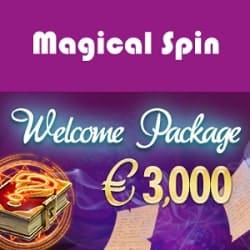 Magical Spin Casino Bonus Banner