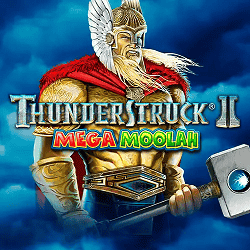 Play Thunderstruck II at Lucky Nugget!