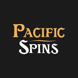 Pacific Spins Casino logo banner 250x250