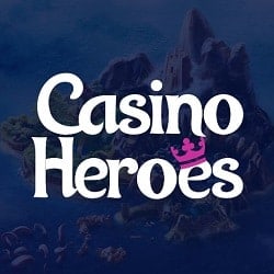 Casino Heroes €5 no deposit bonus or 800 free spins for new players