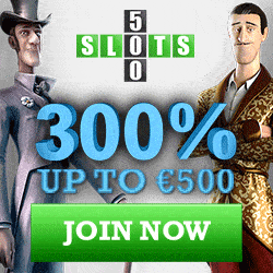 Slots500 Casino free spins