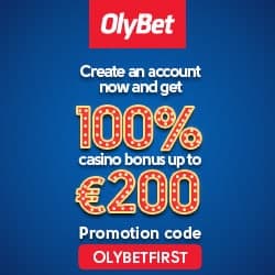 OlyBet Casino banner