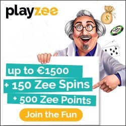Playzee Casino [playzee.com] 150 free spins + €1500 welcome bonus