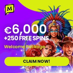 Exclusive Promotion: 6000 EURO and 250 gratis spins! 