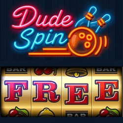 Dudespin Casino Free Spins Bonus Code banner