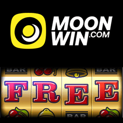 MoonWin Casino free spins bonus promo banner
