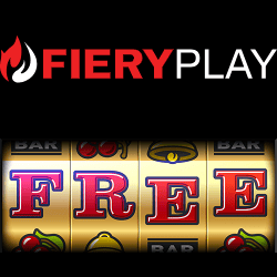FieryPlay Casino free spins bonus code banner