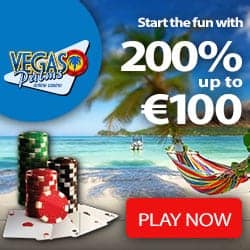 Vegas Palms Casino 200 free spins + 200% bonus up to €100