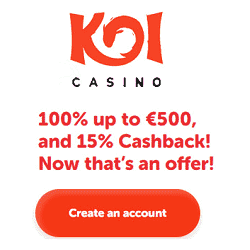 KoiCasino banner