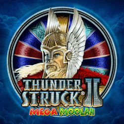 Thunderstruck II Mega Moolah logo