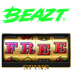 Beatz Casino free spins bonus code banner