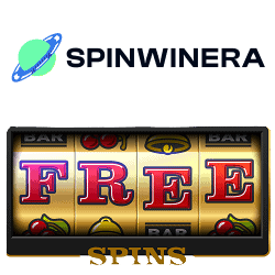 Spinwinera Casino free spins bonus code banner