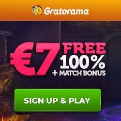 Get €/£/$7 FREE and 100% bonus on deposit!