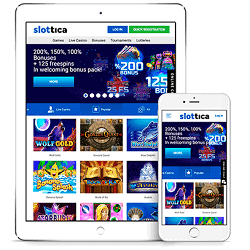 Slottica Casino game banner