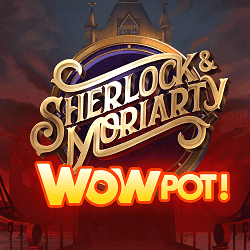 Sherlock & Moriarty WOWPOT logo