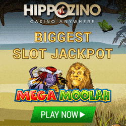 HippoZino - €/$/£800 bonus and 100 free spins - Microgaming Casino