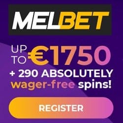 Collect 290 free spins on registration!