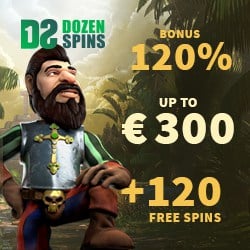 Get 120% welcome bonus and 300 EUR free cash bonus!