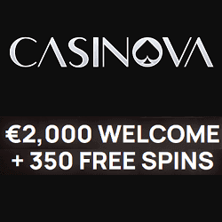 Casinova Casino free spins bonus