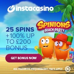 InstaCasino banner
