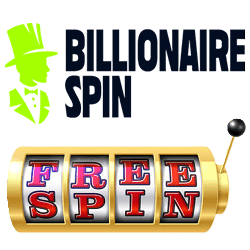Billionairespin Casino free spins logo