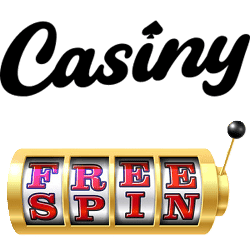 Casiny Casino free spin bonus banner 250x250