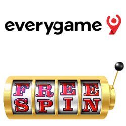 Everygame Casino free spins promo banner 250x250